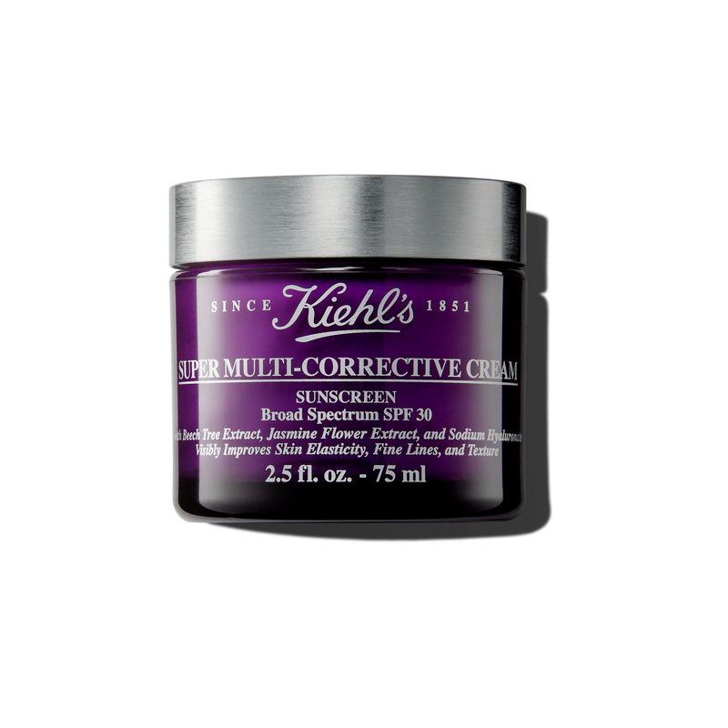 Kiehl's SPF 30 Super Multi-Corrective Anti-Aging Facial Cream, Clinically Tested Improve Skin Texture and Firm Skin, Daily Moisturizer Sunscreen, Lifts, Firms, and Smoothes, and Gives Moisture Surge