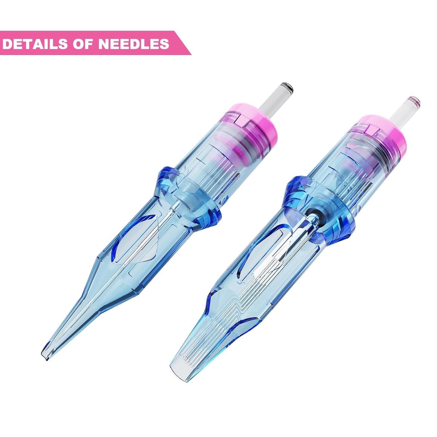 Eliot PMU Tattoo Cartridge Needles - 20Pcs 0803RLMT for Precision Machine Tattooing