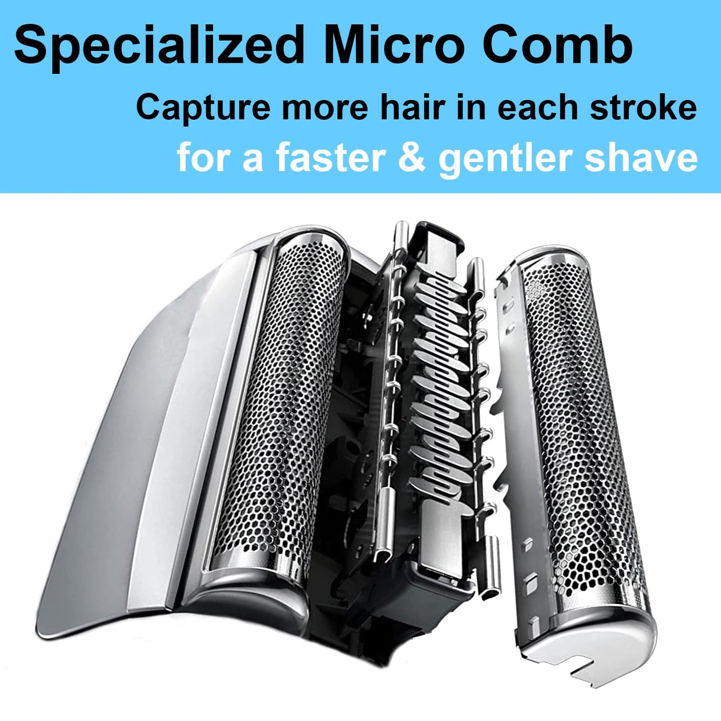 70S Series 7 Replacement Head for Braun Electric Foil Shaver, 1 Pack