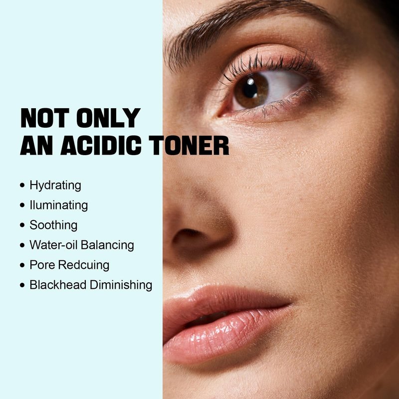 ZealSea 2% Salicylic Acid Toner for Face with 2% Niacinamide - BHA Liquid Exfoliant for Blackheads and Enlarged Pores, Exfoliate for Face to Soothe Breakouts, Exfoliating Toner, 6.76 Fl Oz, Pack of 2
