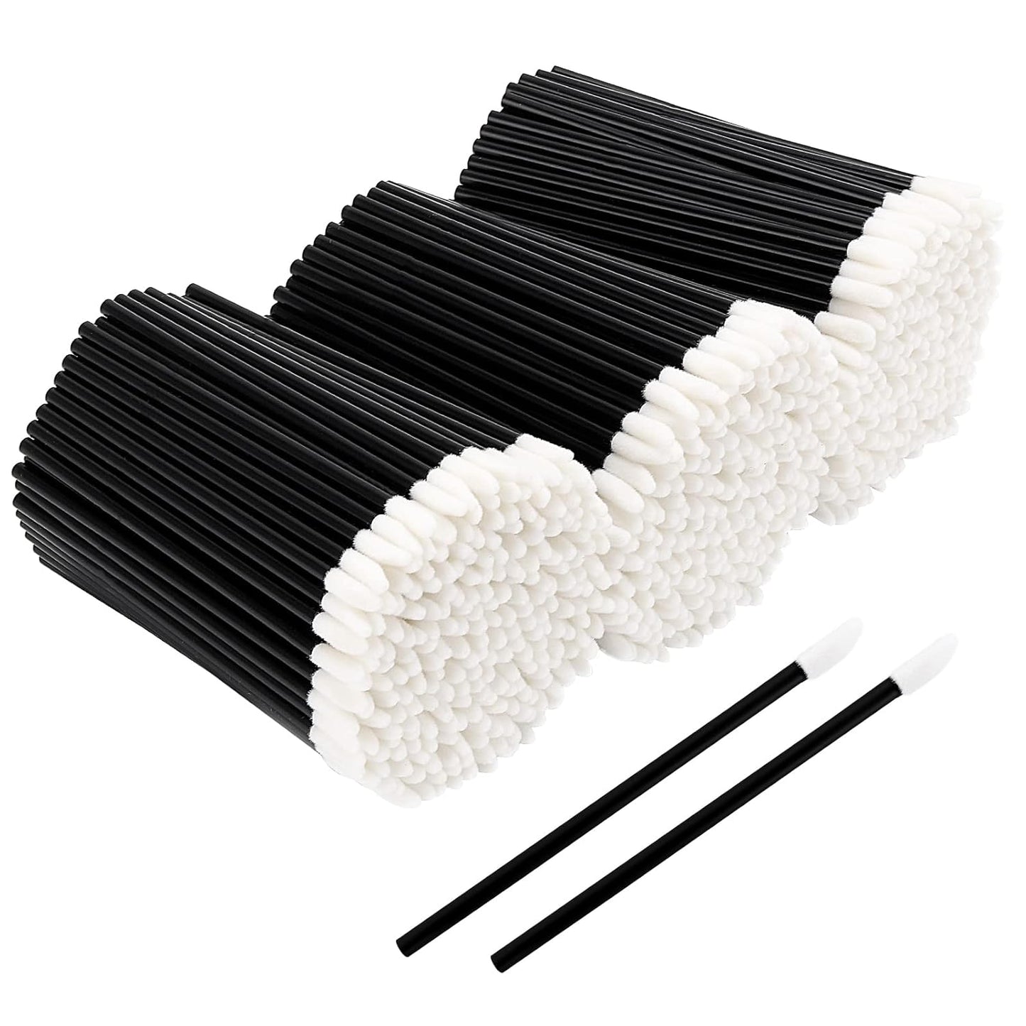 Disposable Lip Wands - 700 Pcs Lint-Free Lip Brushes for Lipstick & Gloss Application | Makeup Tool