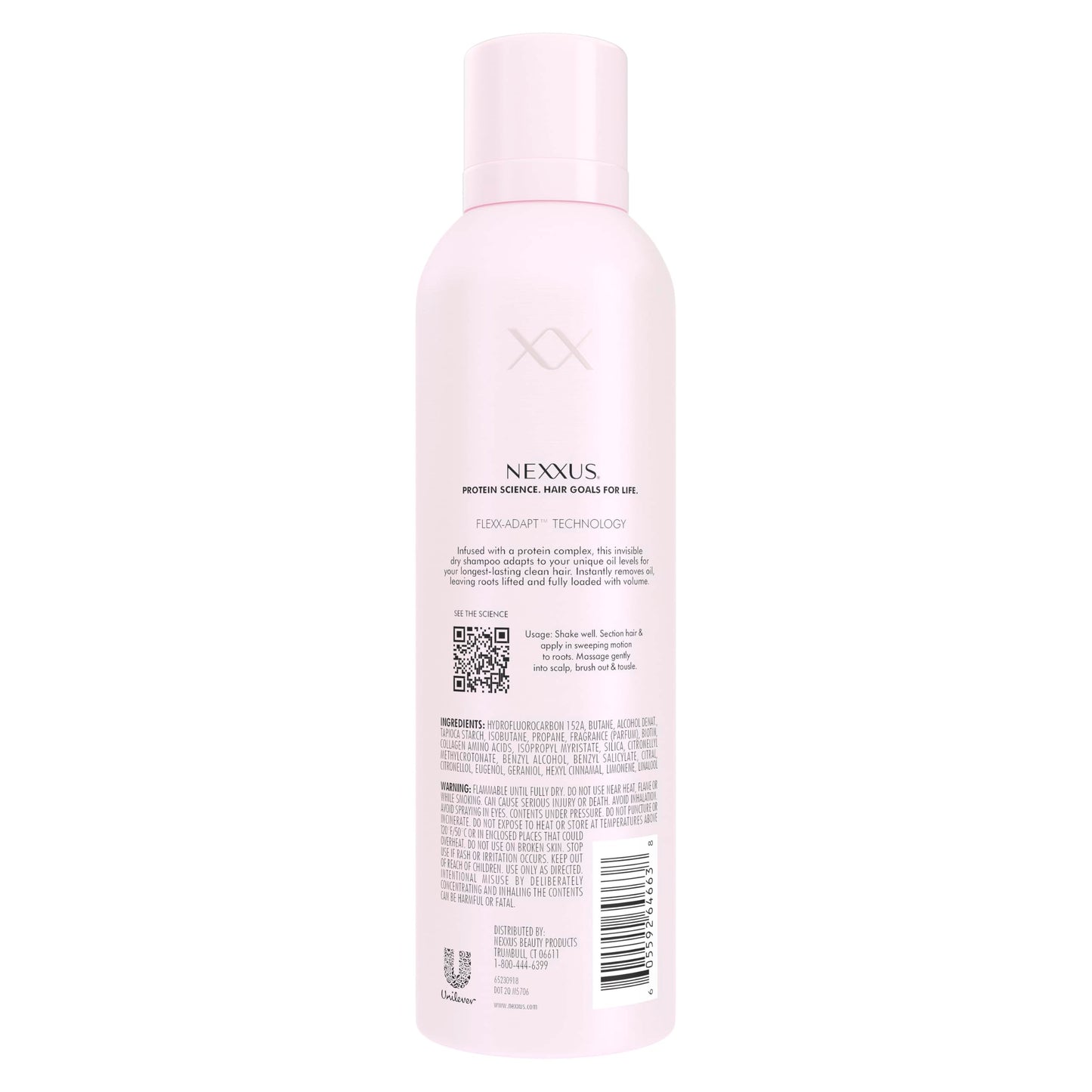 Nexxus Styling Refreshing for Hair Volume Volume Refresh Dry Shampoo Powered by FLEXX-ADAPT™ Technology and Infused with a Protein Complex 5 oz