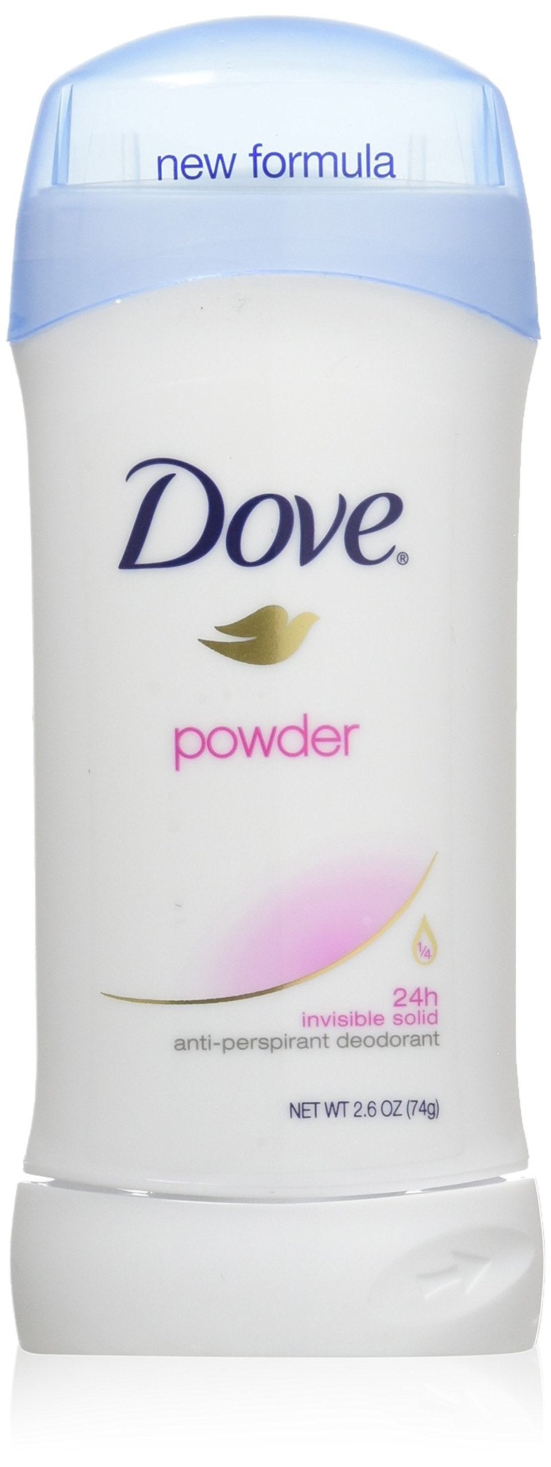 Dove Deodorant 2.6 Ounce Invisible Solid Powder, 2.6 Ounce (Pack of 6)