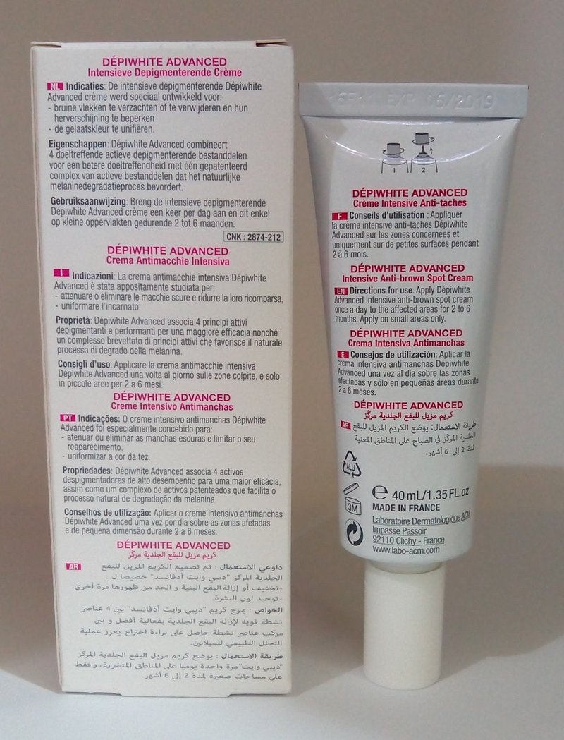 ACM Depiwhite Advanced Anti-Taches & Anti-Brown Spot cream 40 ML