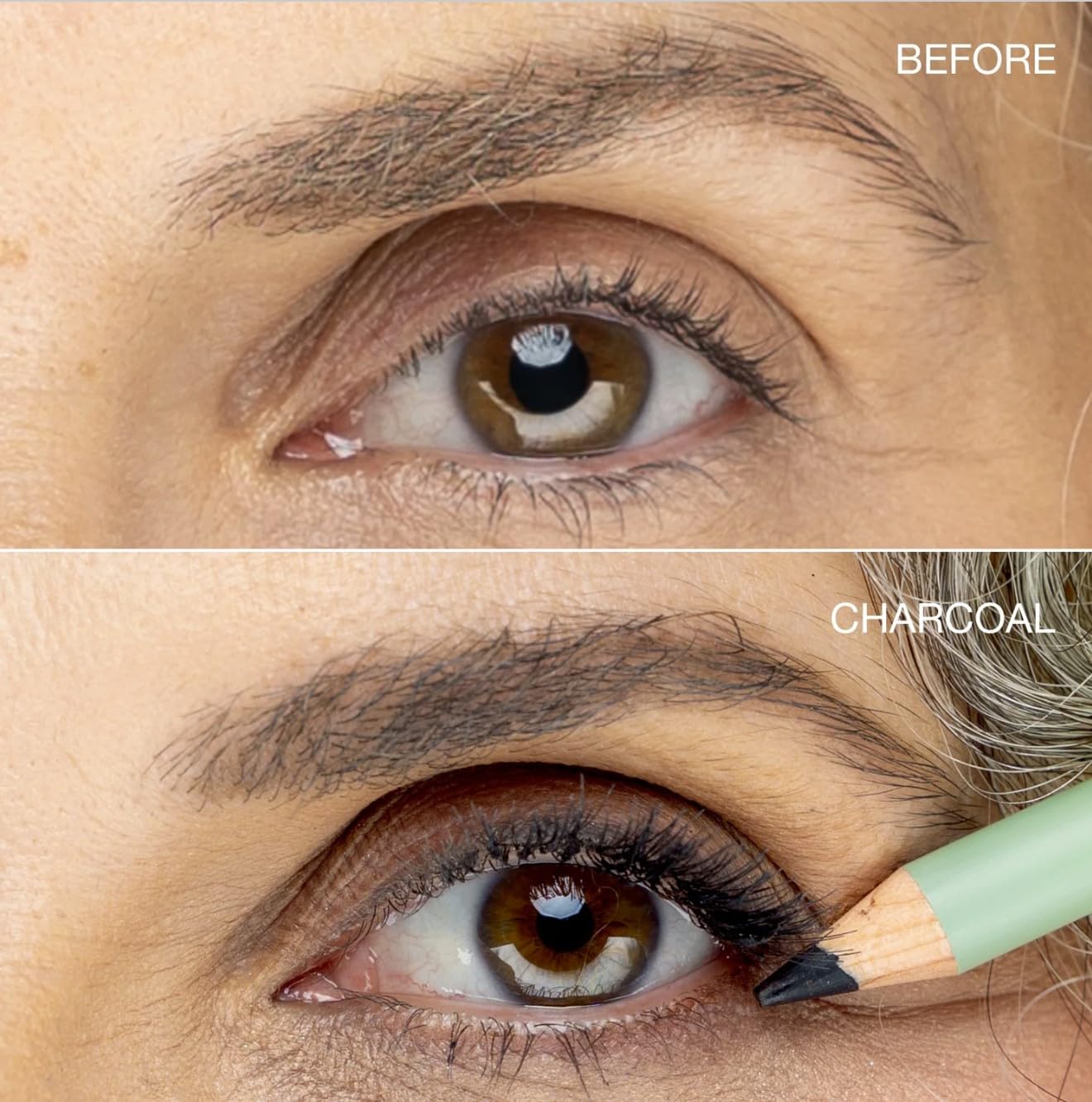 BOOM! Beauty Pure Precision Eyeliner: All-Natural, Skin-Loving, All-Day Wear. Waterproof, Smudge-proof, Smooth Glide Pencil. Richly Pigmented Vegan Eye Makeup For Ageing Skin (Espresso Brown)