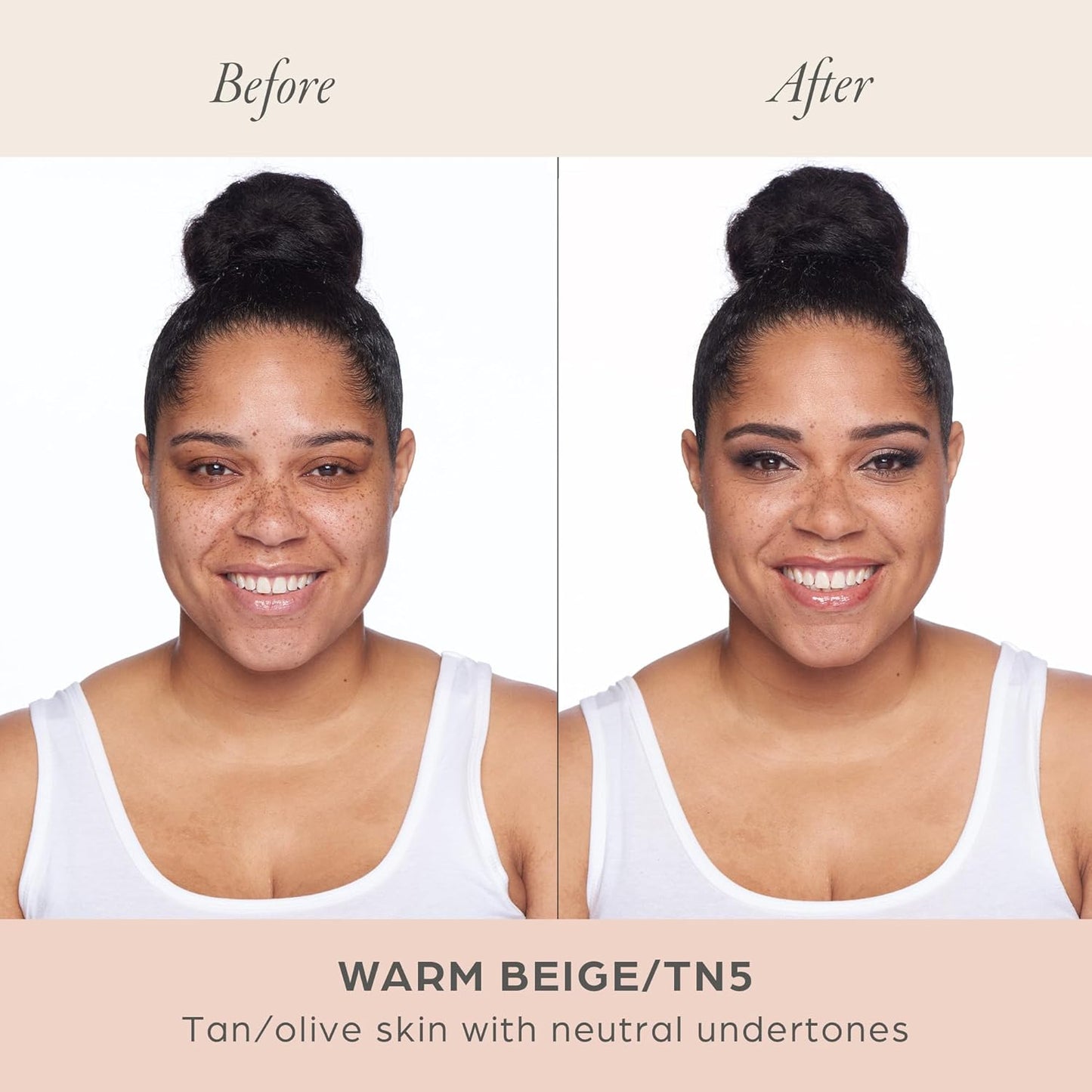 PÜR MINERALS 4-in-1 Love Your Selfie Foundation - Longwear Medium-to-Full Coverage Liquid Makeup for Natural Glow | Hydrating Formula