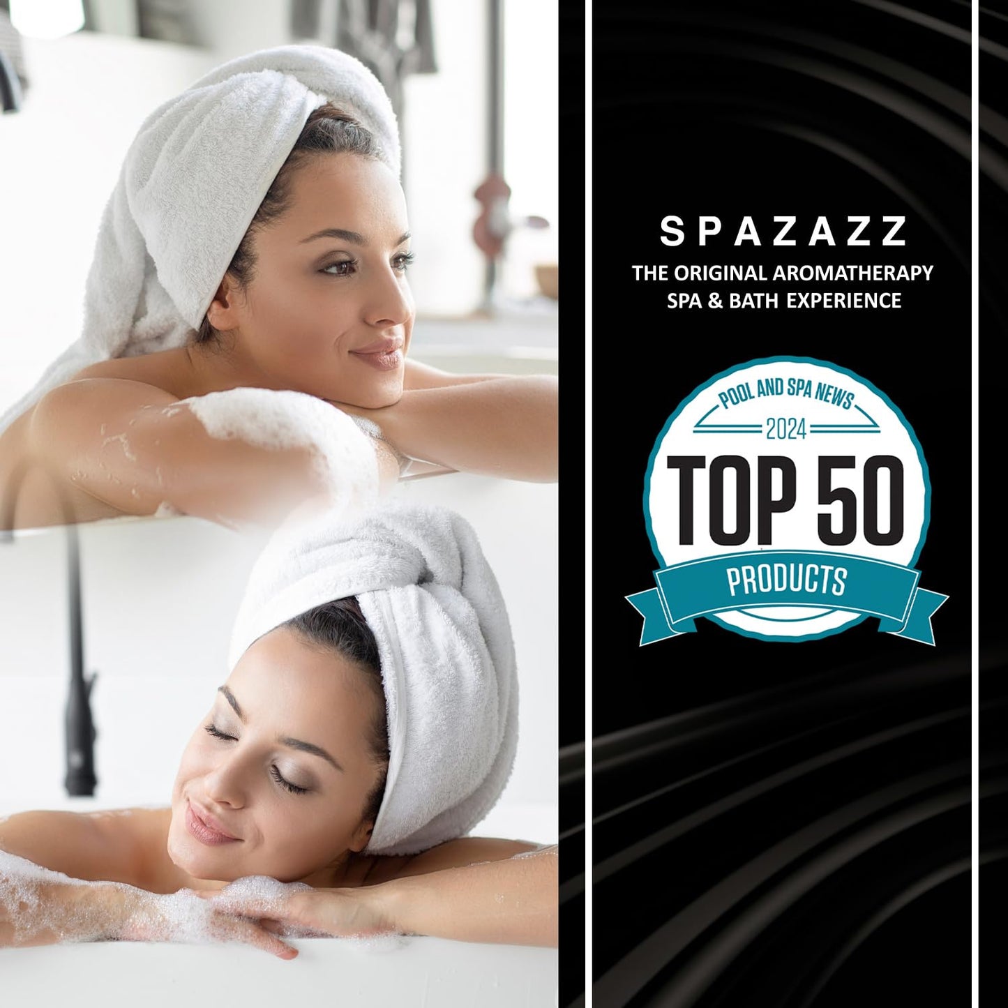 Spazazz Aromatherapy Spa and Bath Salts Crystals RX Therapy Collection 2 Pack Bundle- One 19 Oz Jar Each Spazazz Muscle Therapy and Joint Therapy- Dead Sea Bath Salt Crystals