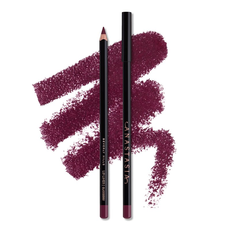 Anastasia Beverly Hills Lip Liner - High-Definition Matte Lip Pencil with Creamy Wax Formula, Smudge-Proof Designer Lip Definer - Blackberry