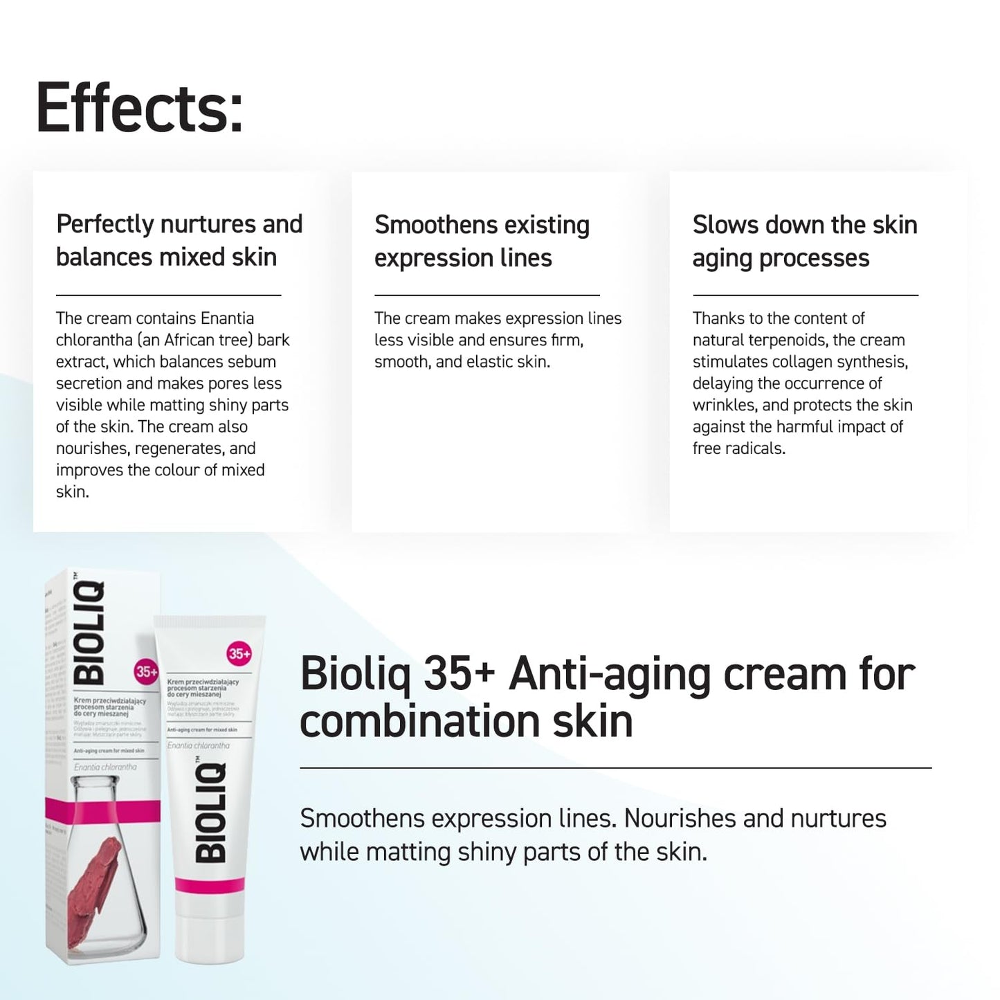 Bioliq - 35+ Anti-Aging Cream for Combination Skin