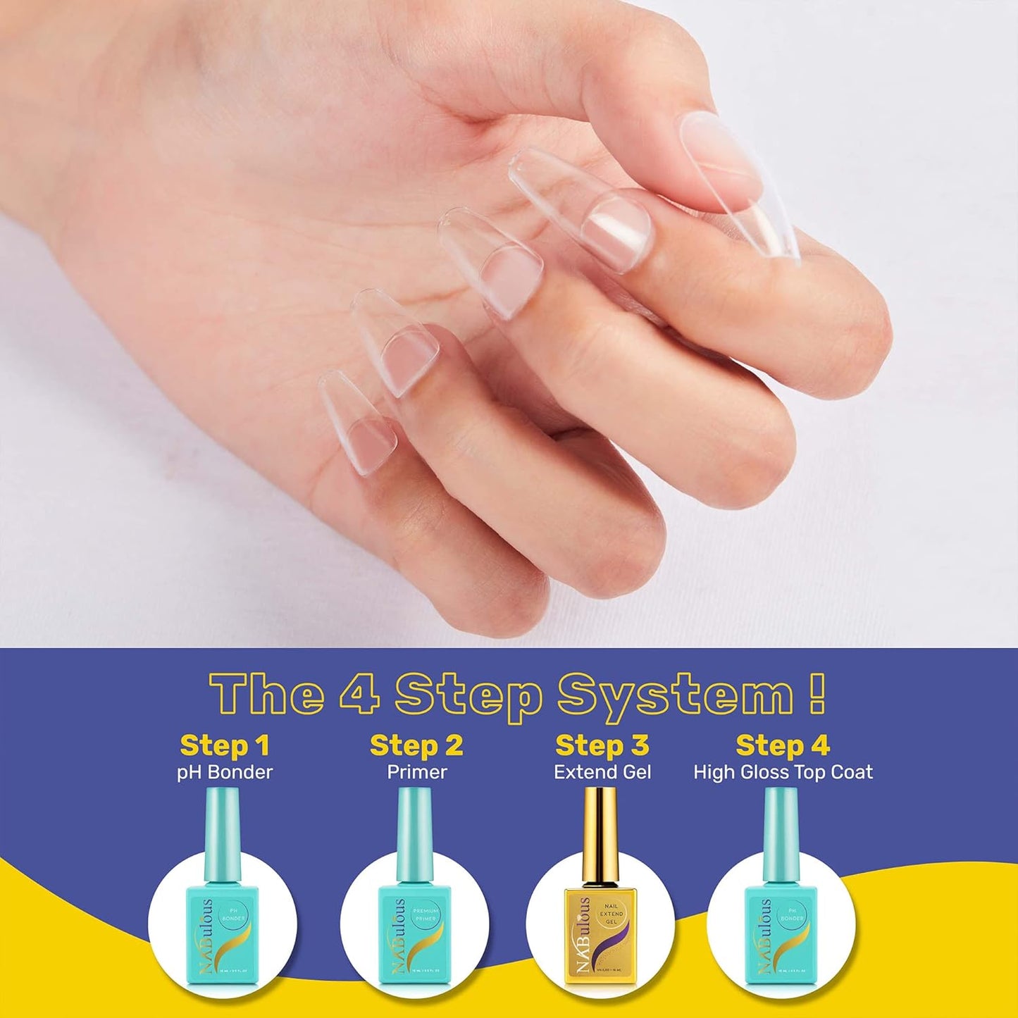 pH Bonder for Nails - NABULOUS 8oz Refill Bottle | Step 1 Nail Prep Solution