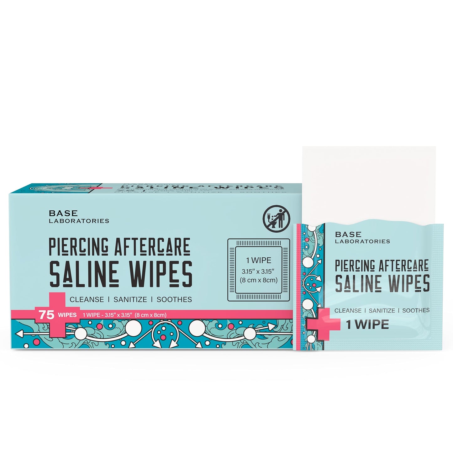 Piercing Aftercare Kit – Piercing Aftercare Wipes, Piercing Bump Oil, and Sterilizing Saline Spray | Cleanse, Soothe, and Treat Piercing Bumps, Keloids, and Scars