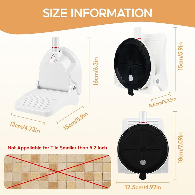 Foldable Anti-Slip Shower Foot Rest - No-Drill Suction Step for Shaving Legs | Supports Pregnant Women & Back Pain Relief