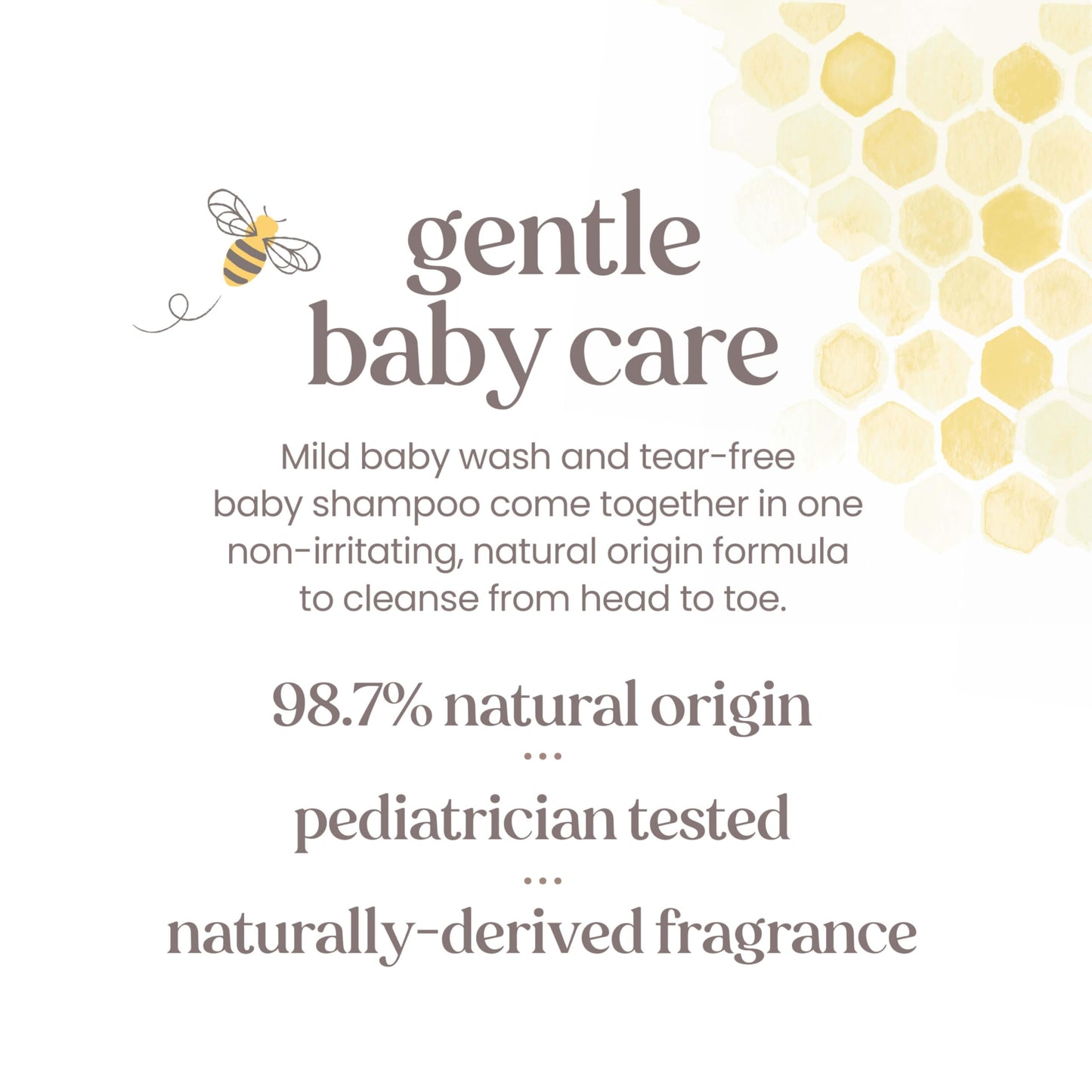 Burt's Bees Baby Shampoo and Body Wash Bundle, 2 Original and 1 Calming with Lavender Tear Free Baby Soap, 12 Fl Oz, 3 Count