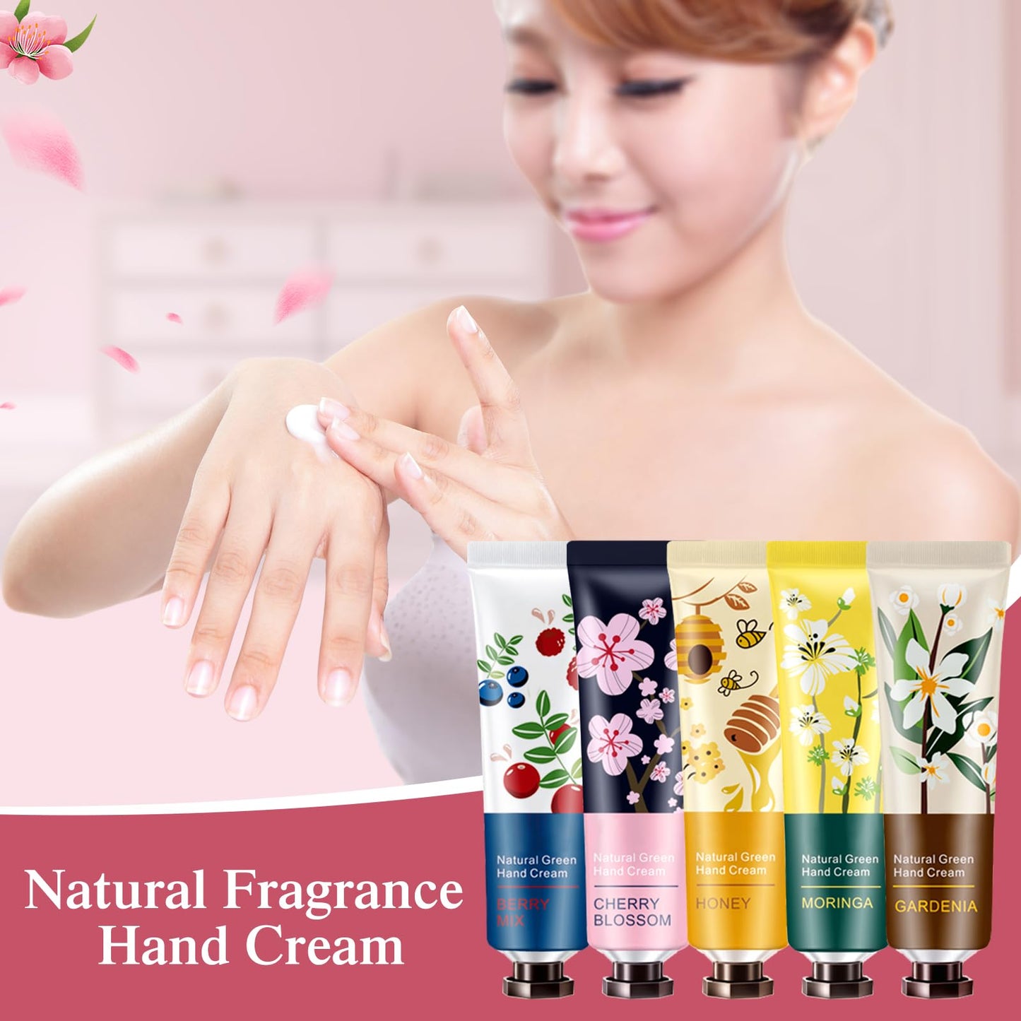 Dansib 120 Pack Hand Cream Gifts Set for Women Mothers Day Gifts for Mom Mini Lotion Bulk for Dry Cracked Hands, Mini Hand Lotion for Nurse Gifts,bridesmaid Gifts,teacher Appreciation Gifts,10 Styles