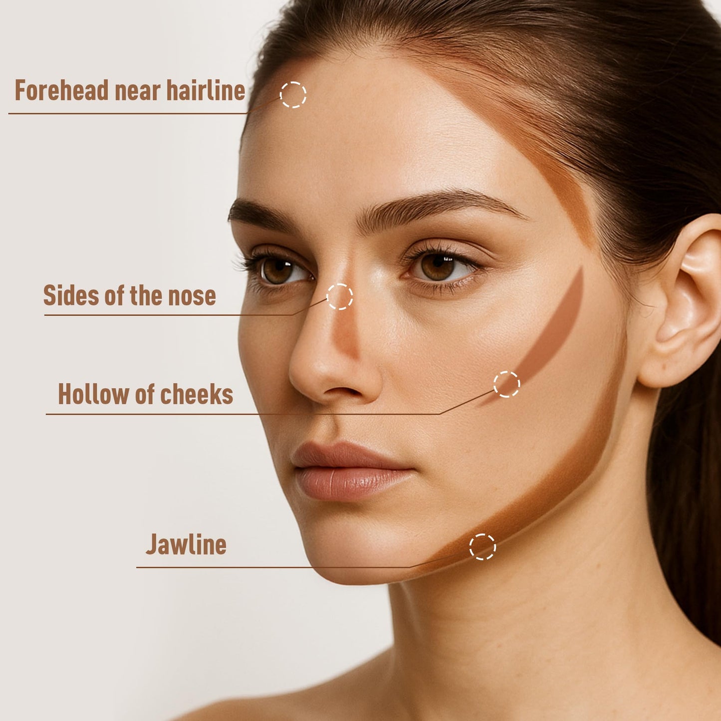 FV Cool Toned Liquid Contour Stick, Highly Pigmented, Blendable & Longwear with Hydrating Formula, Cream Contour Makeup For Naturally Sculpted Look, Vegan & Cruelty-free, 01 Cool Ash