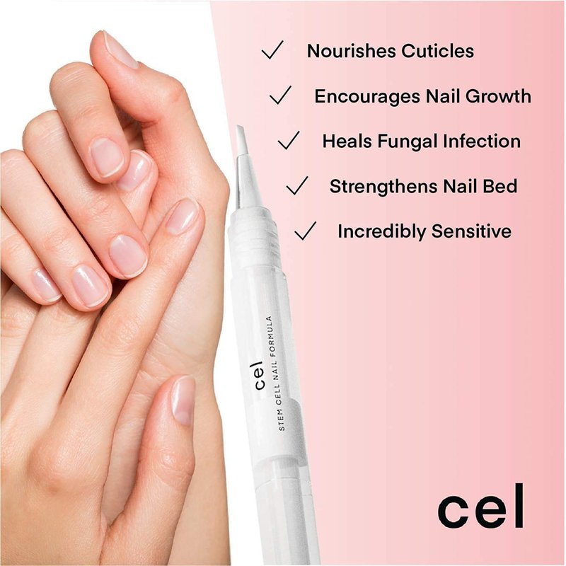 Cuticle Oil Pen - Nail Strengthener & Repair Serum for Damaged Nails | Nourishes Cracked Cuticles - Set of 2