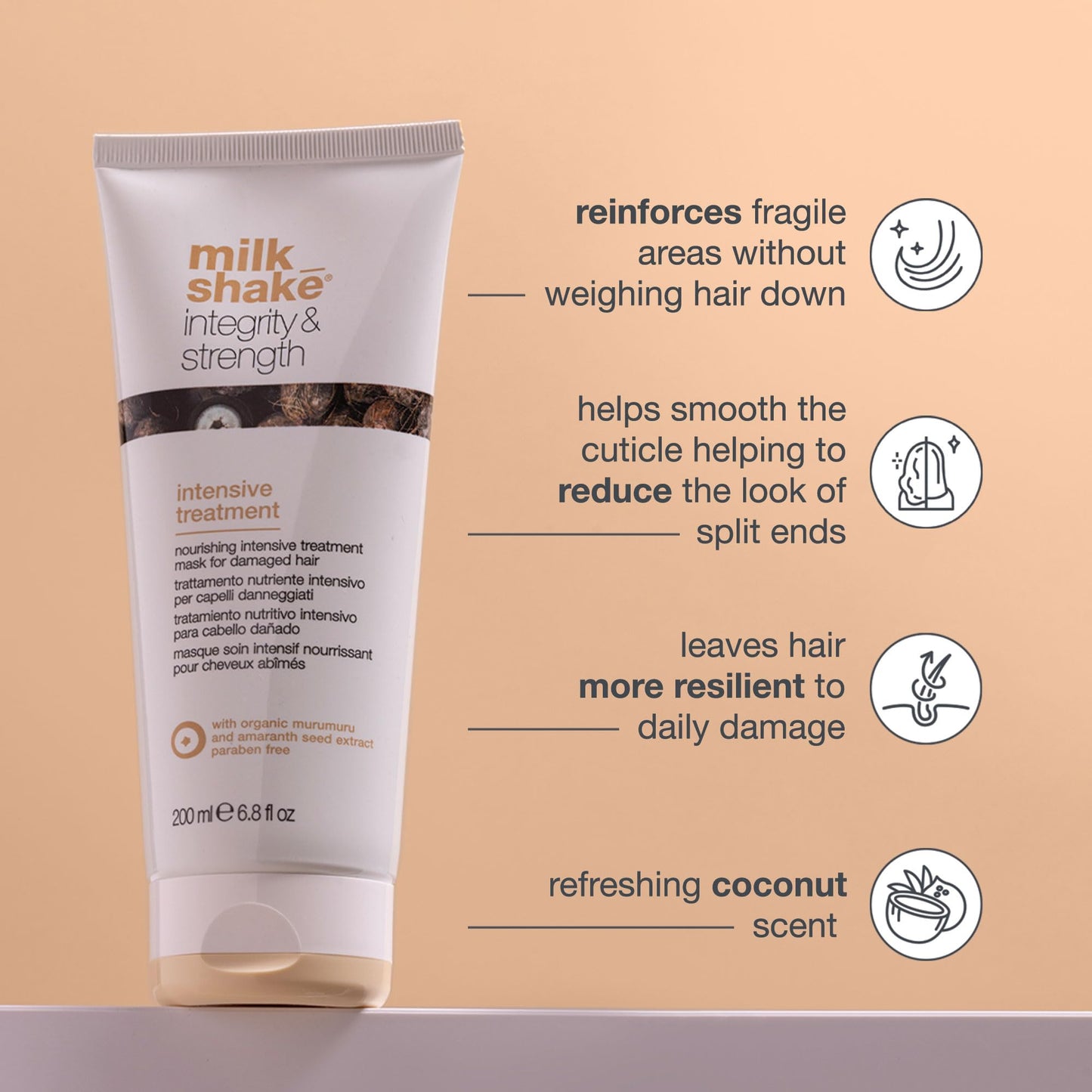 milk_shake integrity & strength intensive treatment (16.8 Fl Oz.)