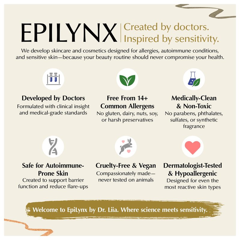EPILYNX Liquid Eyeliner - Hypoallergenic Eyeliner with Fine Brush Tip, Long-Lasting Waterproof Eye Liner - Cruelty-Free, Vegan, Gluten-Free, Smooth Application Liquid Eye Liner, Black 2mL