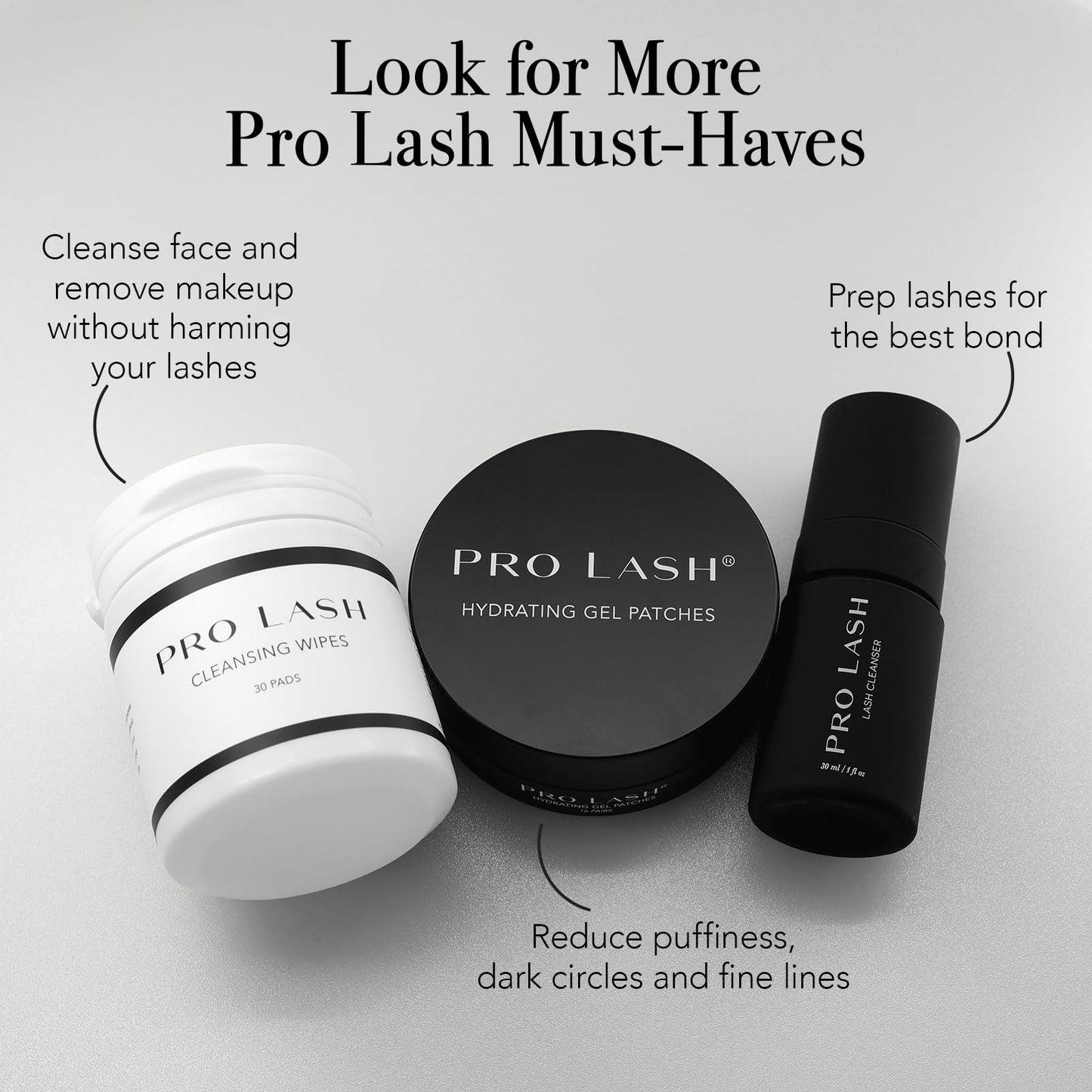 Pro Lash SoftWear Clean Girl Mini Lash Clusters Kit - Natural-Looking, Lightweight Lashes - 7-Day Cluster Eyelash Extensions - False Eyelashes Plus Adhesive and Tweezers - Cat Eye No. 39