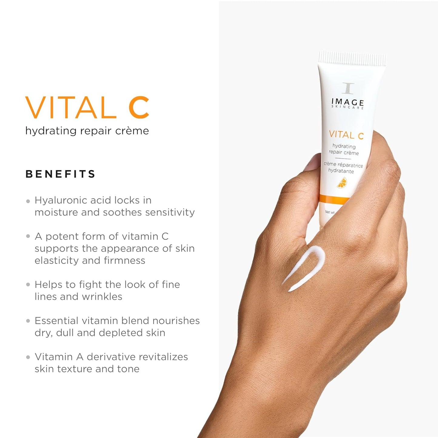 IMAGE Skincare VITAL C Hydrating Face Serum - Brightening Vitamin C & Hyaluronic Acid for Smooth, Youthful Skin