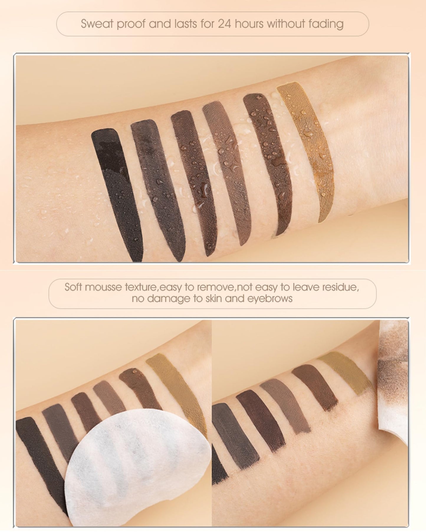Waterproof Tinted Brow Gel