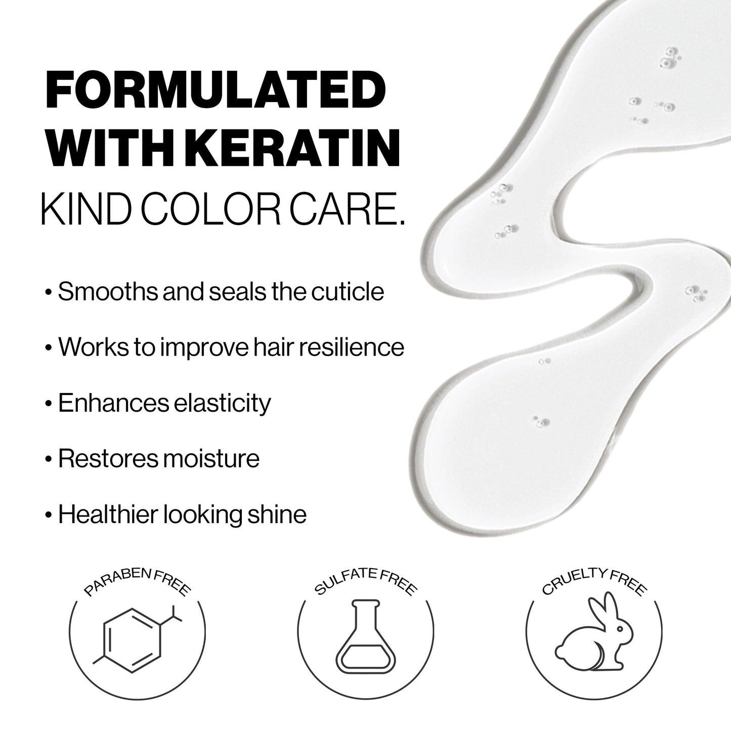 KERACOLOR Clenditioner Cleansing Conditioner Color Safe Prevents Fade - Replaces Your Shampoo, Keratin Infused, 33.8 Fl Oz