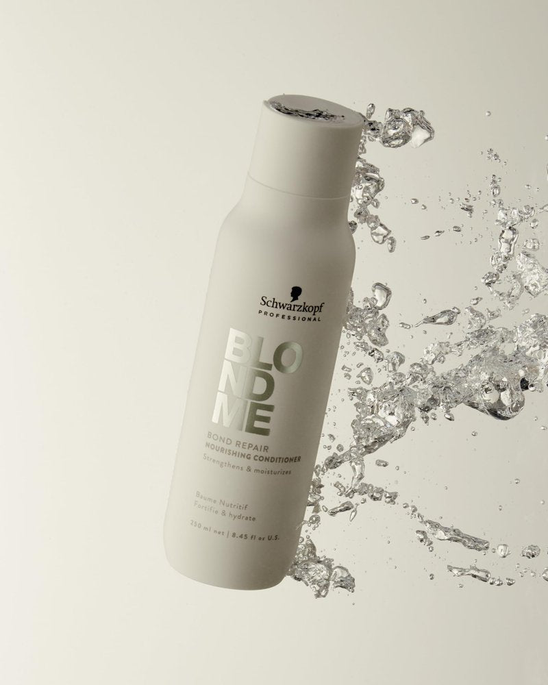 BlondMe Bond Repair Nourishing Conditioner for Blonde Hair | Adds Moisture and Softness | Lightweight, Nourishing & Detangles |For Blonde, Lightened, & Grey Hair