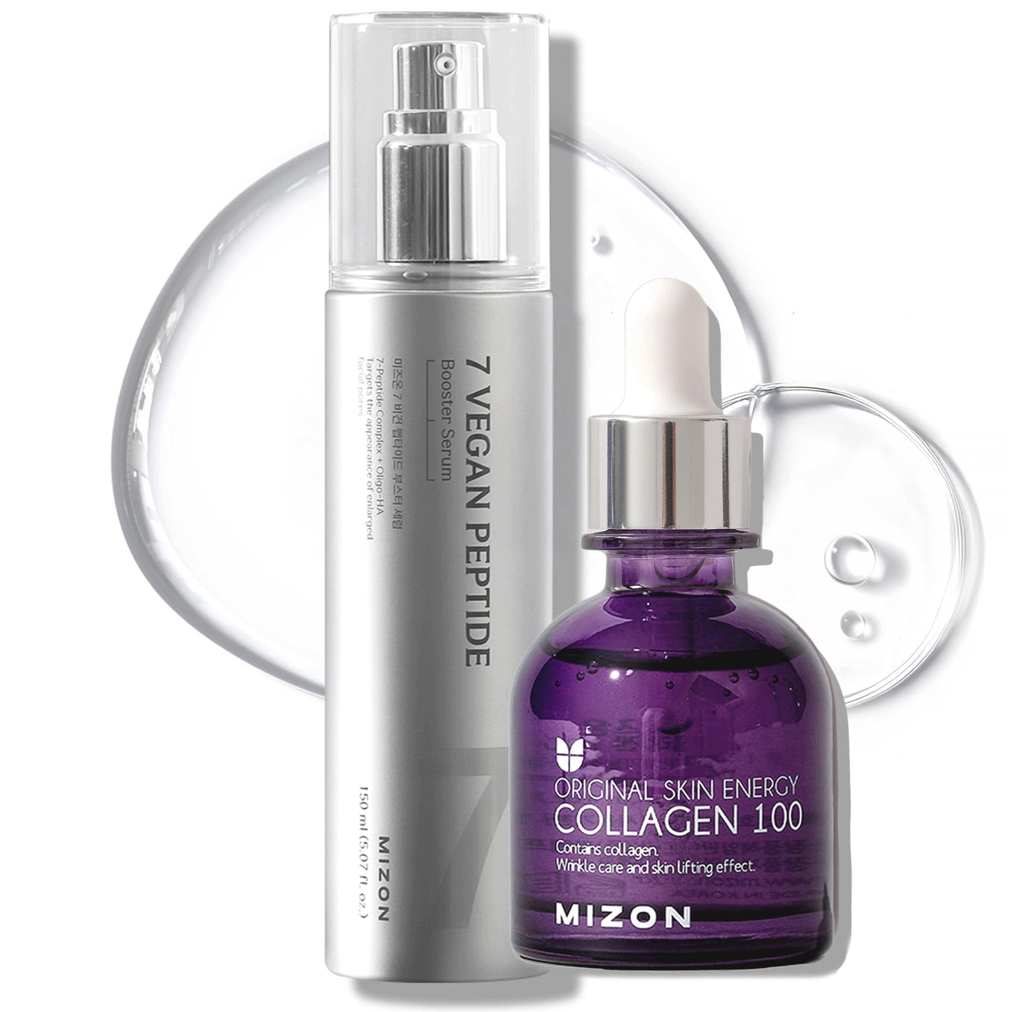 MIZON 7 Vegan Peptide Booster Serum + Collagen 100