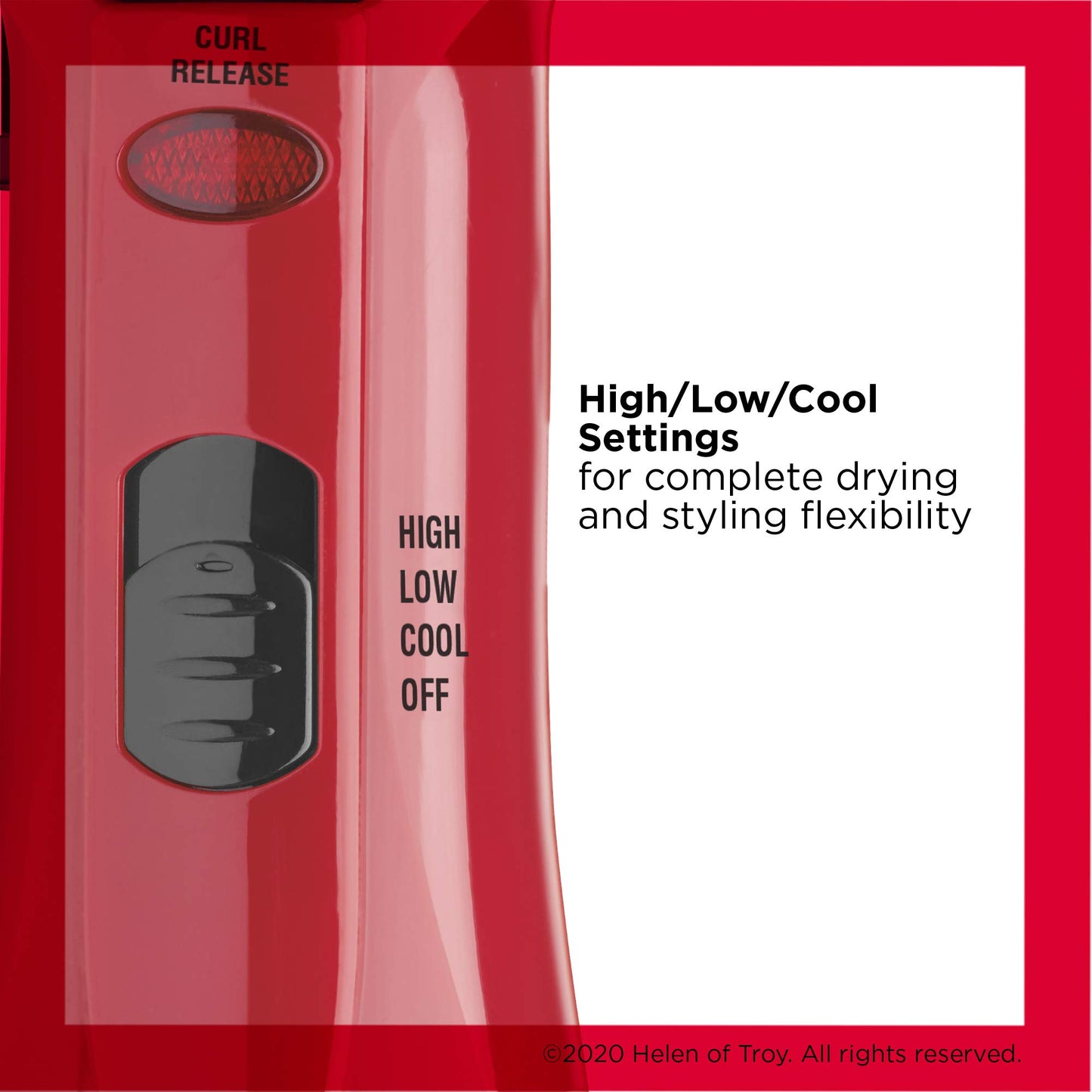 Revlon 1200W Perfect Style Hot Air Kit | Style, Curl, and Volumize, 3 Piece Set (Pack of 4)