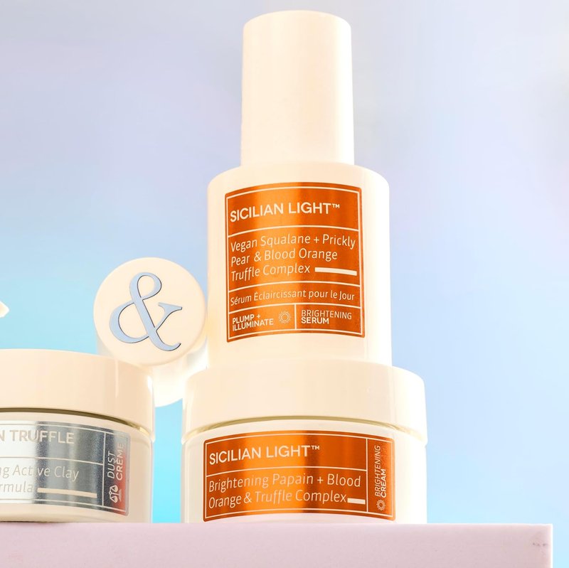 Sicilian Light Day Dreamer Serum & Cream Duo | Retinoid, Vitamin C & Truffle Complex