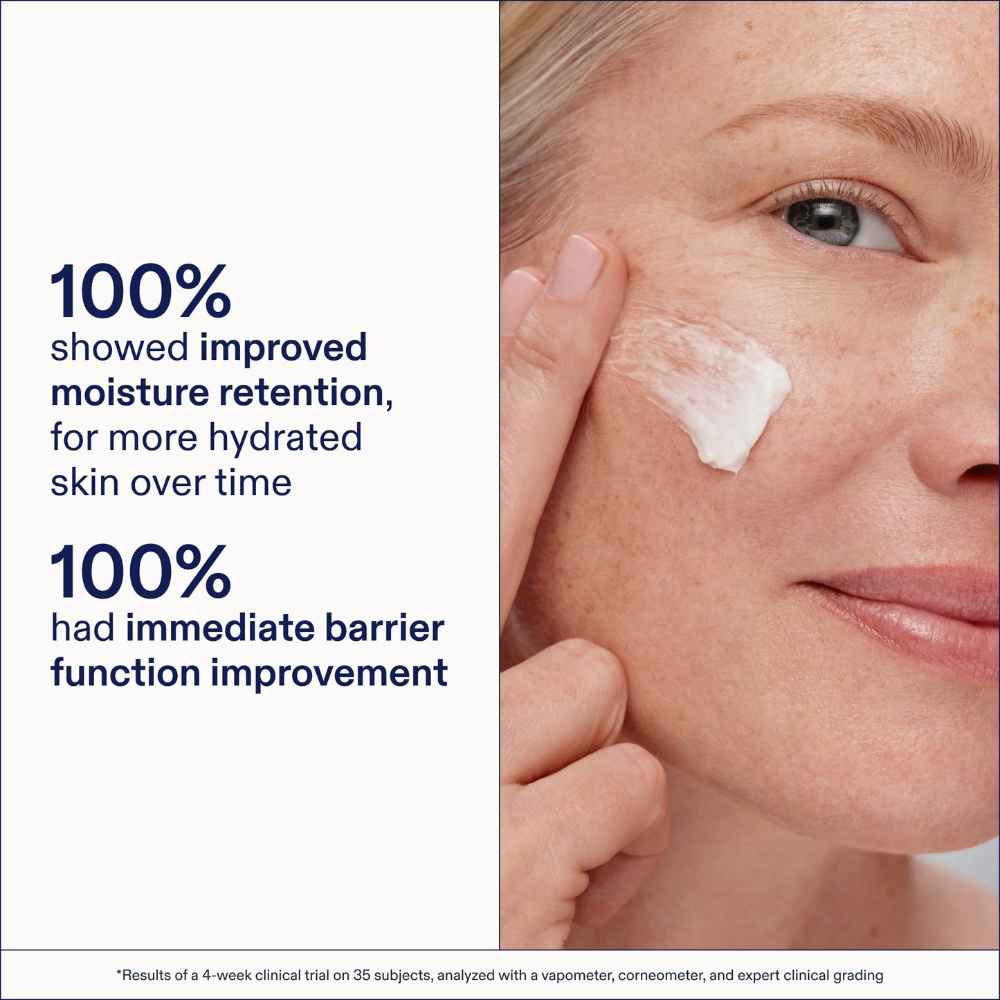 Skinfix Triple Lipid-Peptide Cream Refill - 1.7 oz - Rich Face Moisturizer with Hyaluronic Acid - Hydrates & Restores Dry, Sensitive Skin - Non-Comedogenic, Fragrance Free, Vegan, Cruelty Free