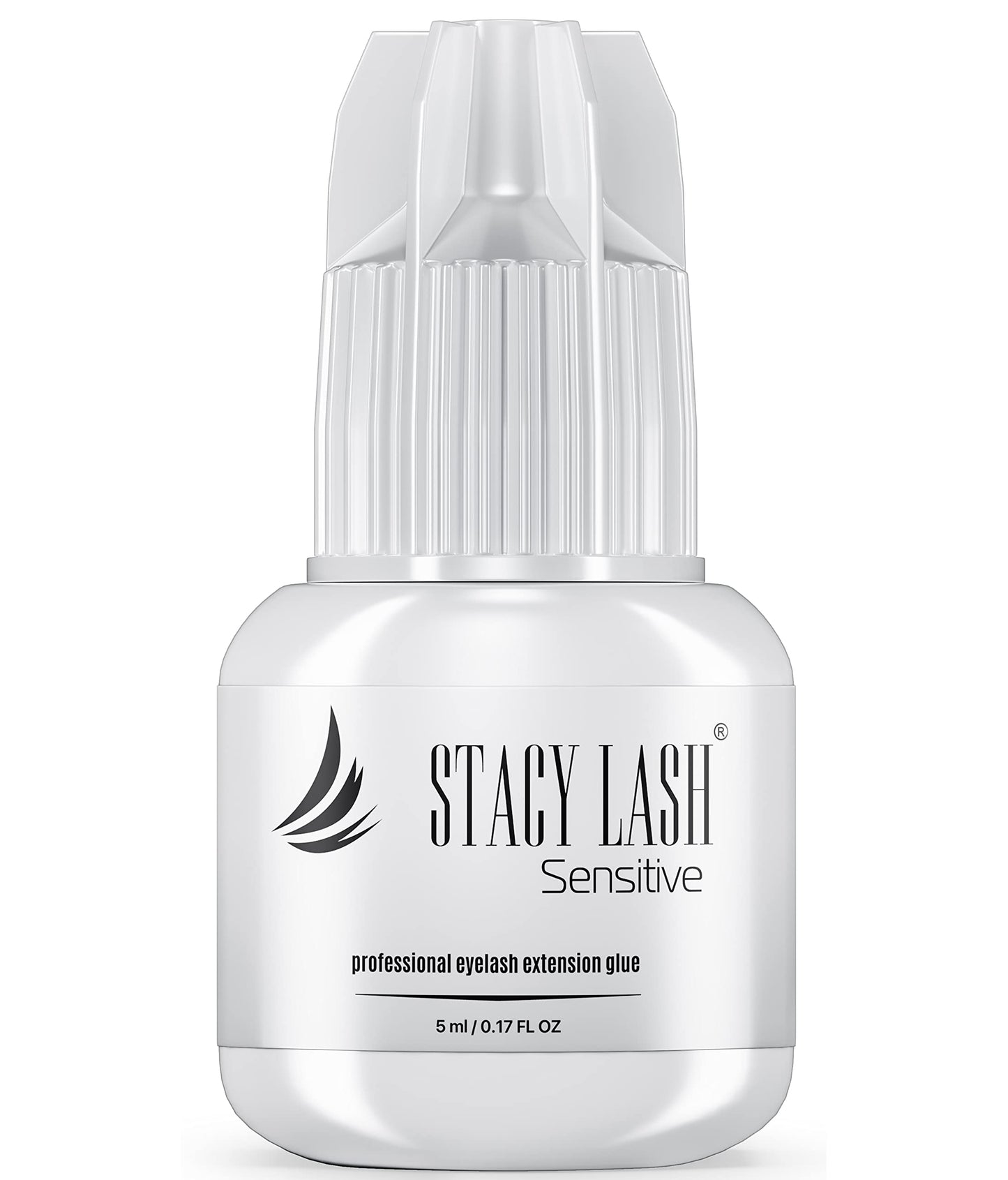 Extra Bonder for Lash Extensions 15ml + Sensitive Eyelash Extension Glue 5ml - Stacy Lash/Eyelash Extension Sealer/Reduces Lash Extension Glue Fumes / 1-2 Sec Drying time/Retention – 8 Weeks