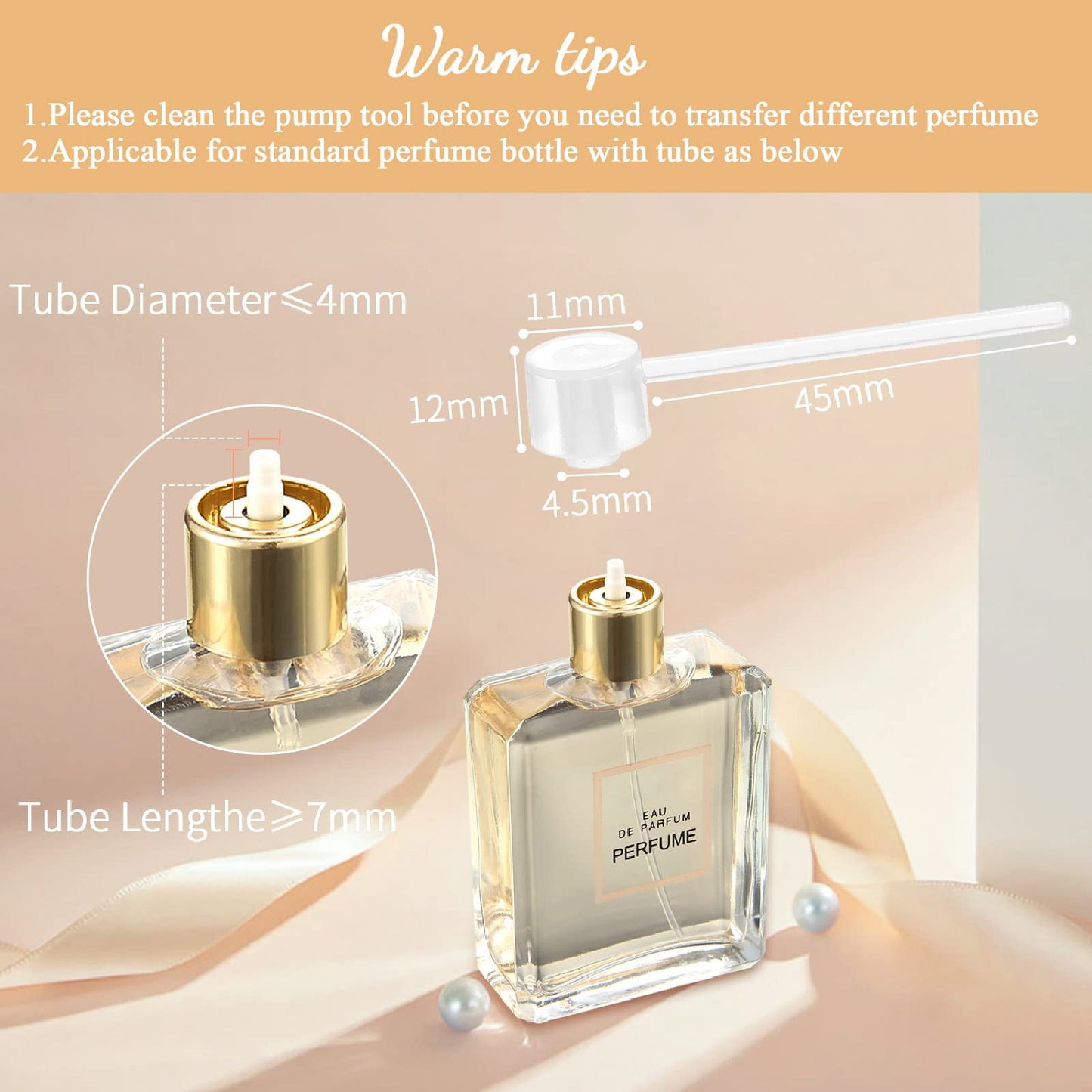 Tessco for you 35 Pack Mini Perfume Atomizer Bottles, 10ml Refillable Spray Bottles with Transfer Pumps, Portable Empty Sprayers for Travel, DIY Perfume Making, Women and Men