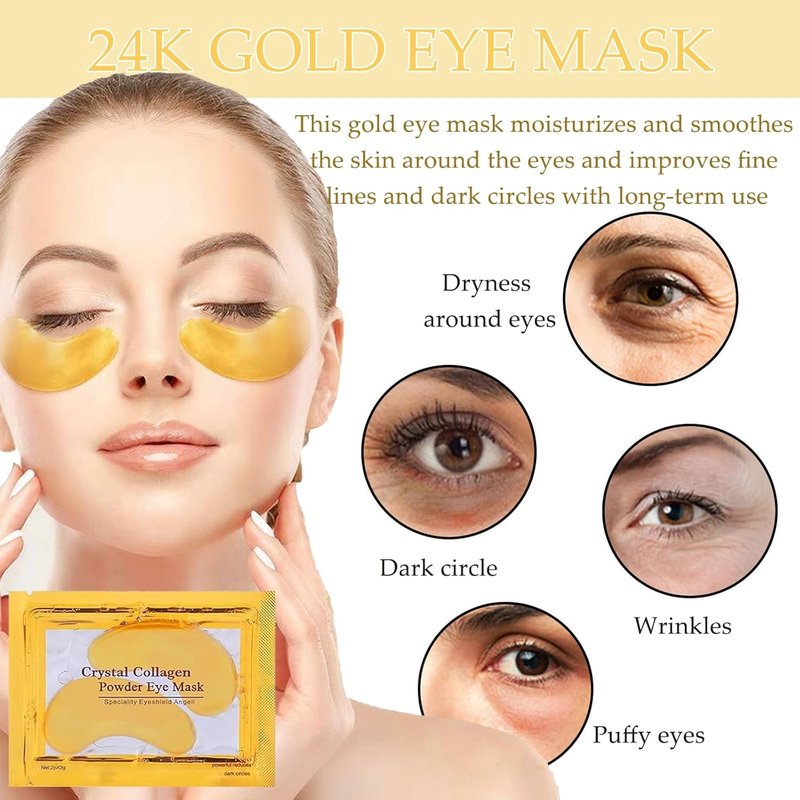 Lip Mask & Eye Mask Set - 30 Pairs Under Eye Patches for Puffy Eyes | Perfect Gift for Women, Teachers & Parties
