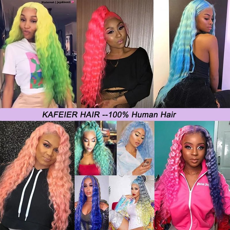 Blonde 613 Deep Wave Closure - 4x4 Transparent Lace Human Hair, 18 Inch, Pre-Plucked with Baby Hair