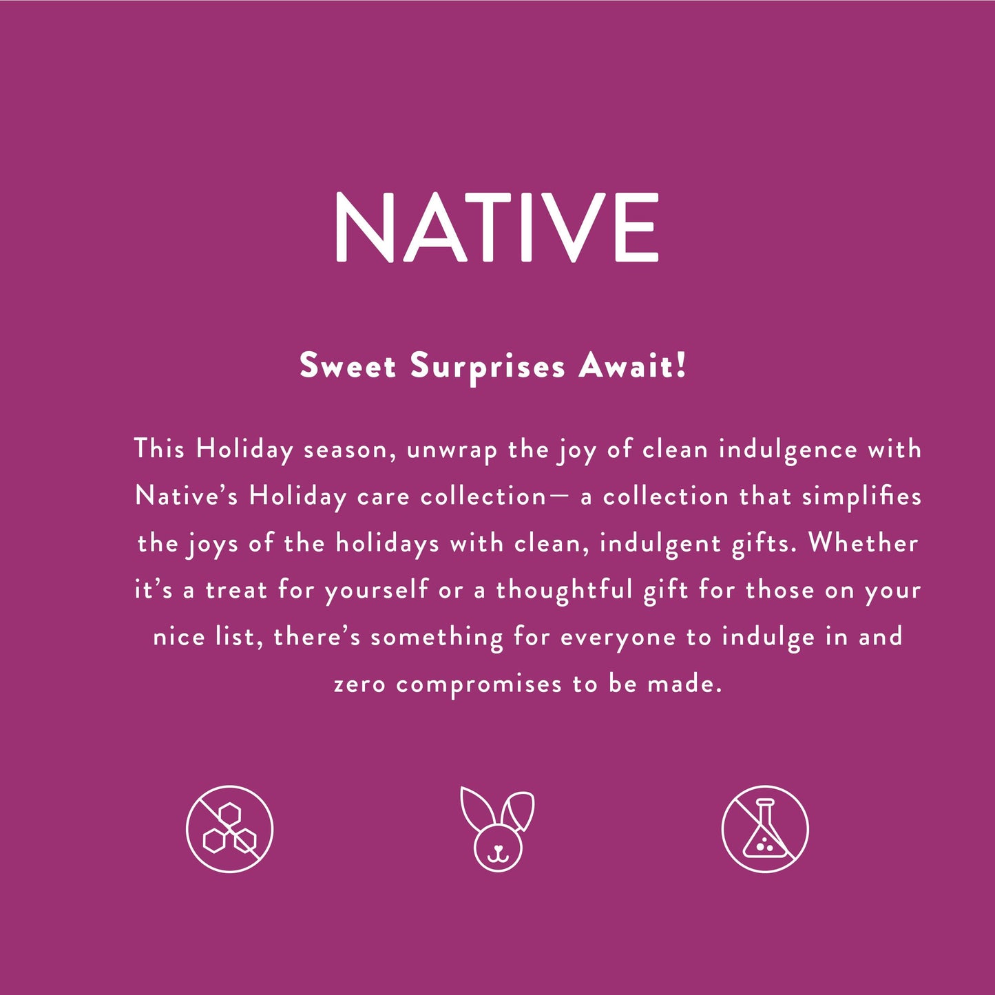 Native Body Wash, Holiday Edition, Holiday Gumdrop Scent, Contains Naturally Derived Ingredients | For Women & Men, Sulfate, Paraben, & Dye Free Leaving Skin Soft and Hydrated | 18 oz