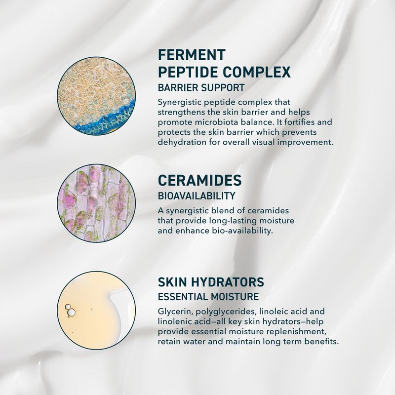 Prequel Skin Modern Moisturizer - Hydrating Face Cream with Peptides & Ceramides for Dry/Sensitive Skin | Non-Greasy Formula