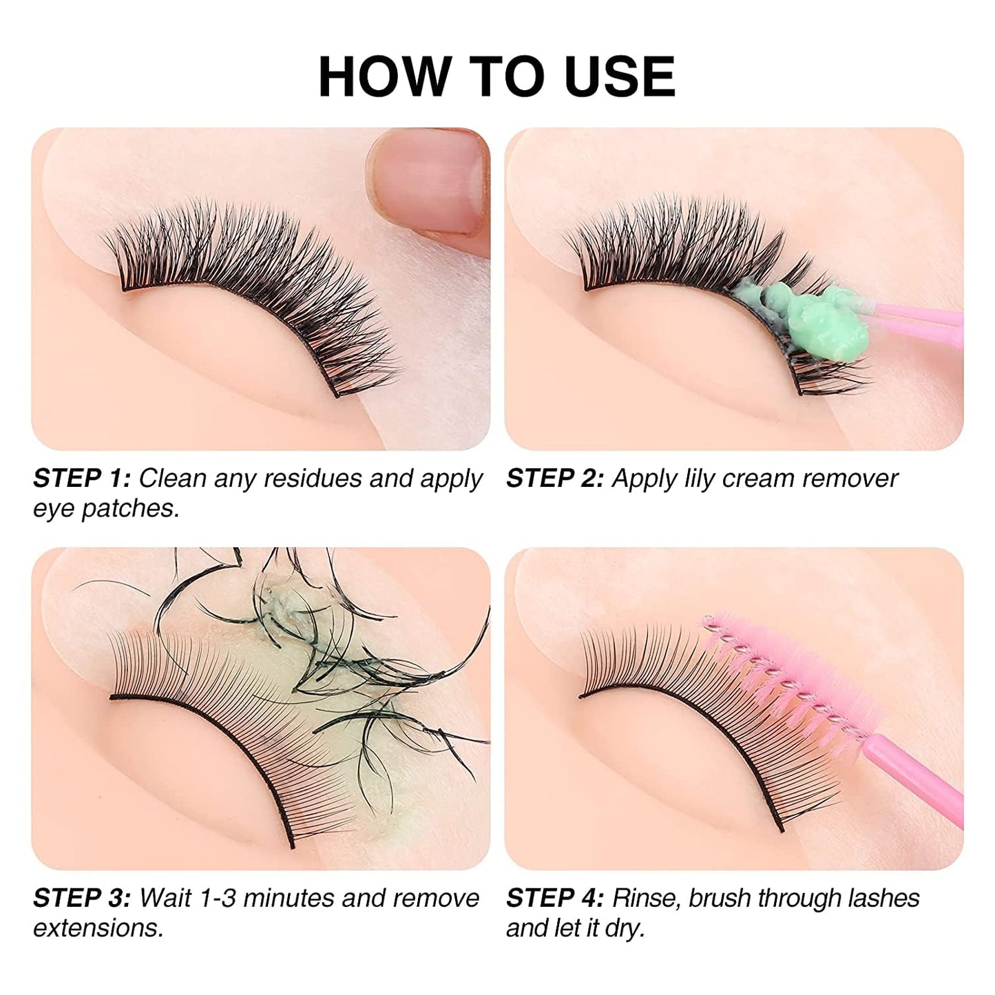 LASHVIEW Eyelash Extension Remover Gel, Light Aloe Flavor Gel,Eyelash Adhesive Remover, Professional Eyelash Extensions Remover for Salon,5g