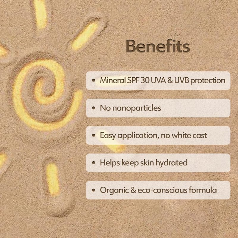 Baby Sunscreen SPF30 For Kid-Safe,Reef-Friendly Organic Sunscreen Care, Zinc Formula, Made in Canada Natural Paraben-Free,Travel Size – 100 g (3.5 oz Coconut, Vanilla