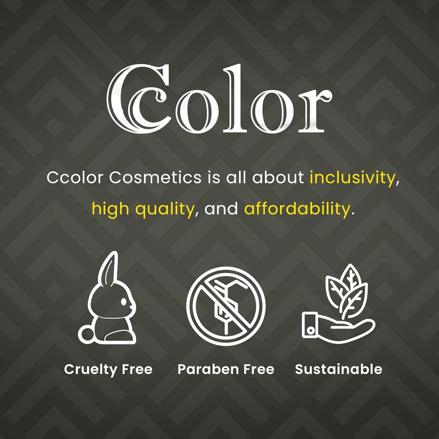 Ccolor Cosmetics Savanna 15-Color Eyeshadow Palette | Highly Pigmented, Long-Wearing Warm Neutrals & Brown Mattes