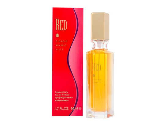 Giorgio Beverly Hills Red for Men Eau de Toilette Spray - 1.7 fl oz Cologne for Him