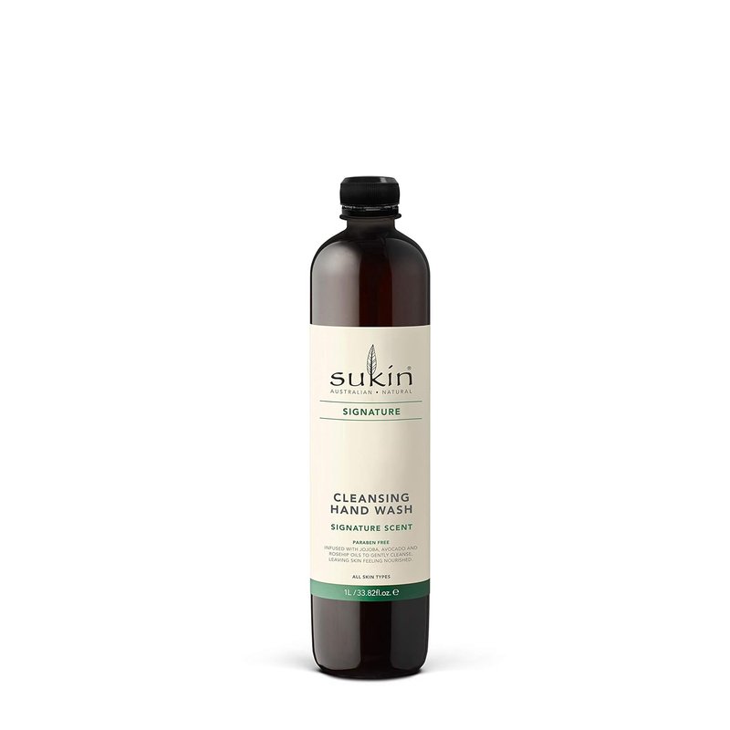 Sukin Cleansing Hand Wash Refill - Gentle Formula for Soft Skin | 1 Liter