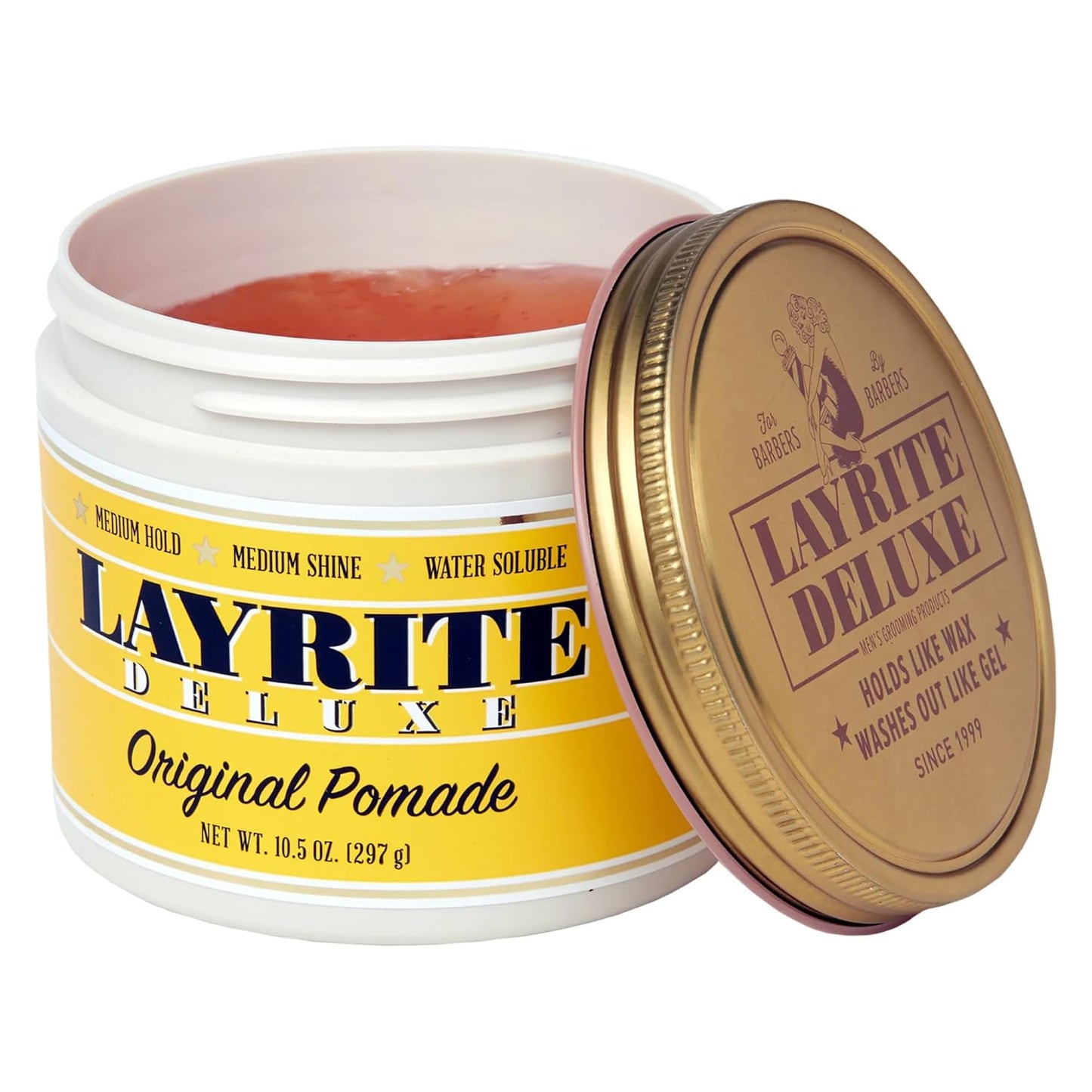 Layrite Original Pomade - Strong Hold Hair Styling Cream | 4 oz