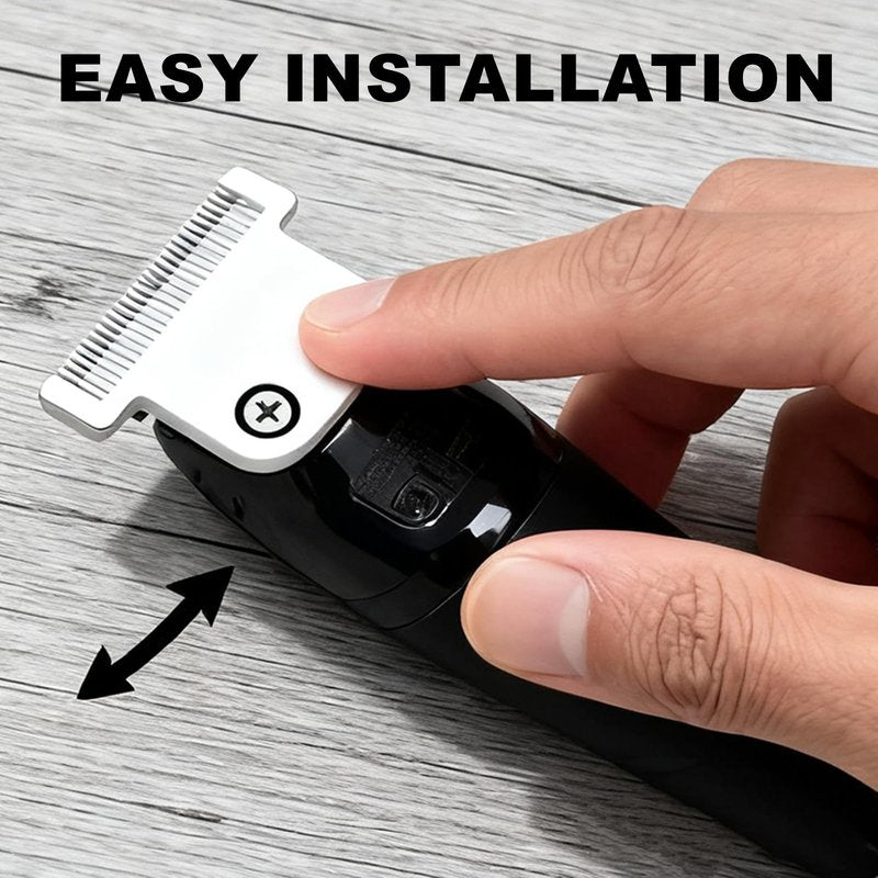 Compatible with Wahl T Blade Replacement,1Pack #02144 Detachable Replacement Blade Compatible with Wahl 9864/9864SS/9686/9818A/9854L/9876L/9854/WSS3L/SS2L Lithium-Ion Cordless Beard Trimmer,40mm.