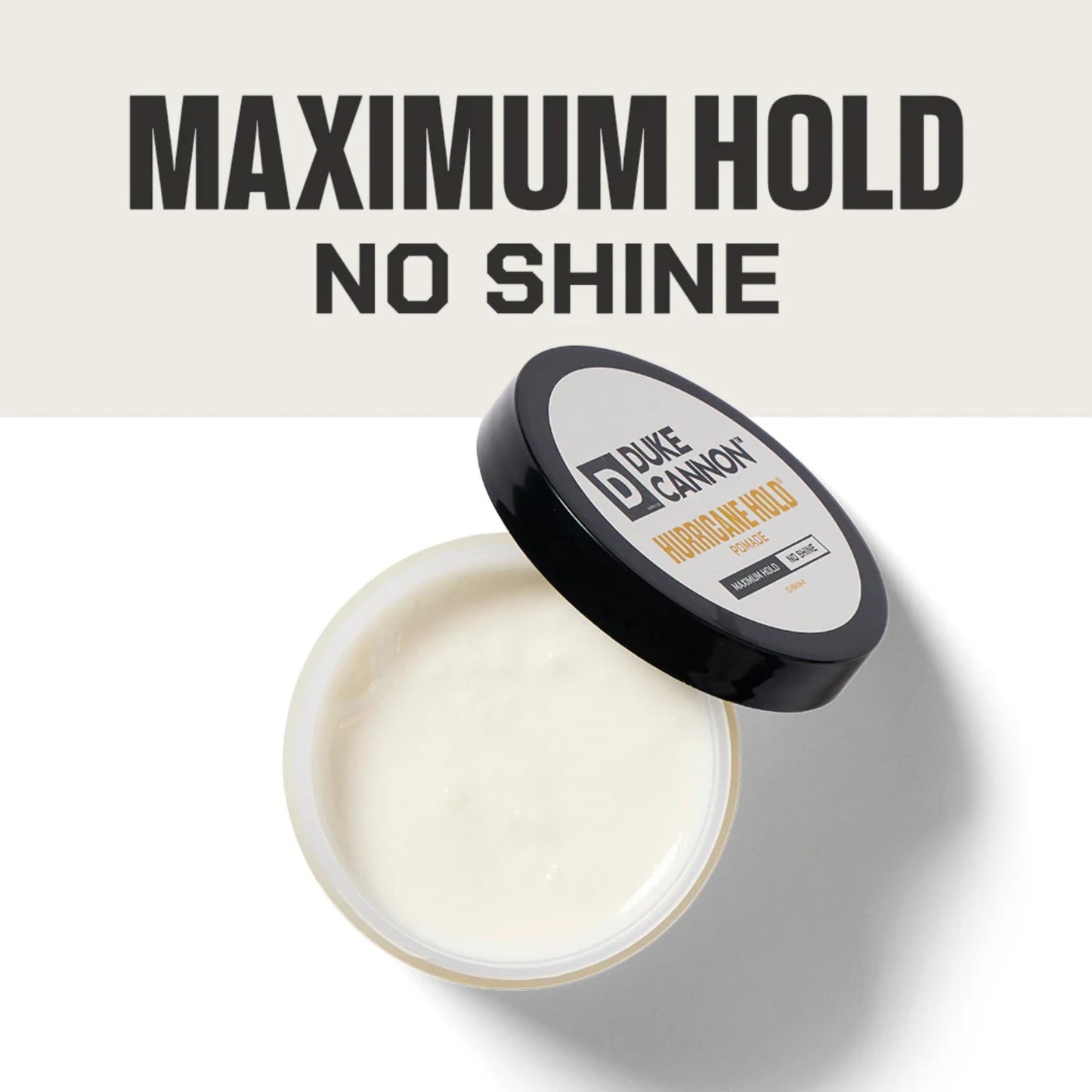 Duke Cannon News Anchor Hurricane Hold Pomade 2-Pack, 4.6oz – Maximum Hold, Matte Finish, Plant-Based Thickeners, Anti-Static, Fresh Citrus & Cedarwood Scent