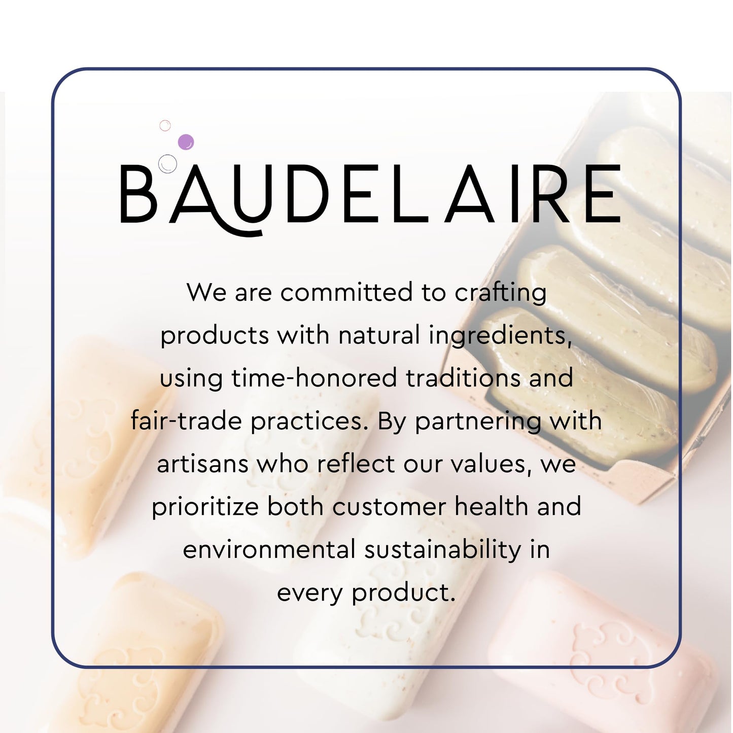 Baudelaire Exfoliating Sea Loofa Soap - Natural Fragrance - Hydrating & Moisturizing Triple-Milled Luxury, 5 oz (Pack of 6)