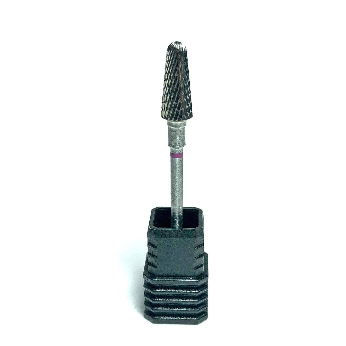 STALEKS PRO Expert Carbide Nail Drill Bit (Frustum, Red, 6mm Head / 14mm WP) – Soft Hardness for Delicate Artificial Nail Correction & Skin Processing in Hardware Manicure/Pedicure