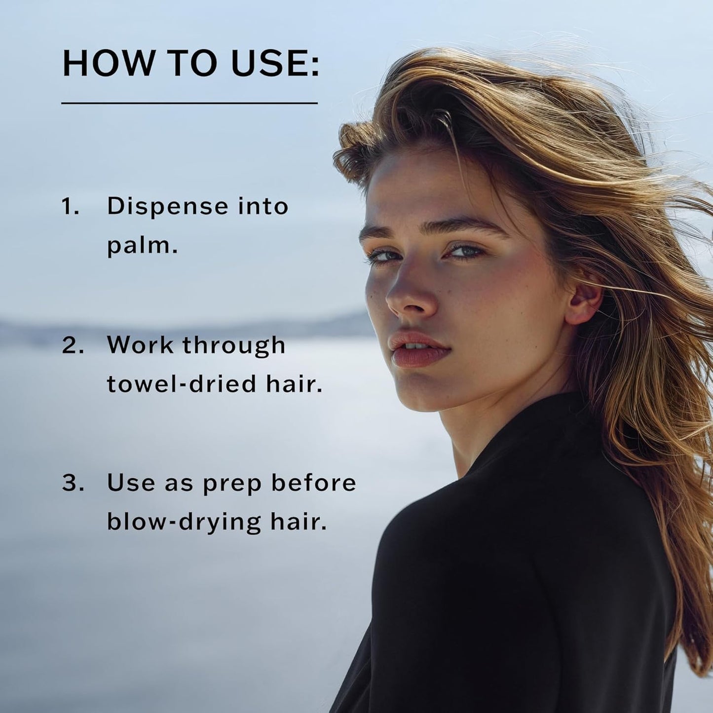 SACHAJUAN Ocean Mist Volume Hair Mousse | Lightweight Volumizing Mousse for Lift, Grip & Texture | Soft, Touchable Finish & Shine | Ocean Silk Technology | Vegan & Paraben-Free | 5.1 fl oz