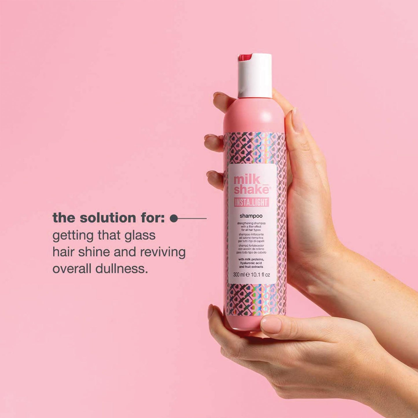 milk_shake Insta.Light Shampoo - Strengthening Shampoo with Filler Effect
