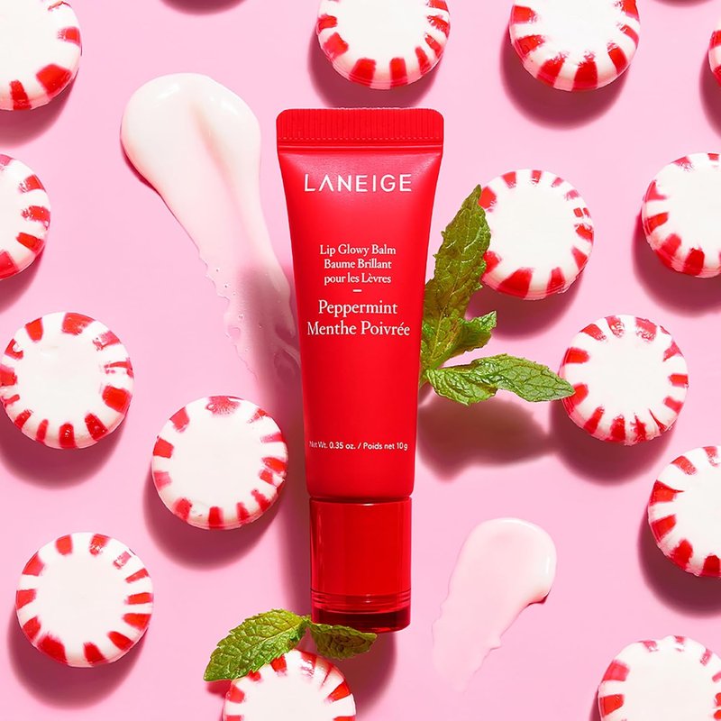 LANEIGE Lip Glowy Balm - Hydrating Tinted Lip Balm for Soft, Moisturized Lips